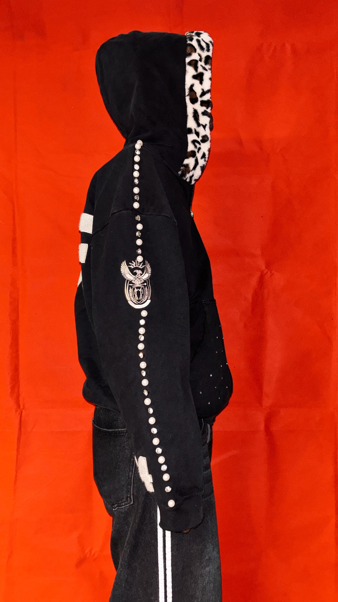 The South African Zip-Up |Leopard Print Edition